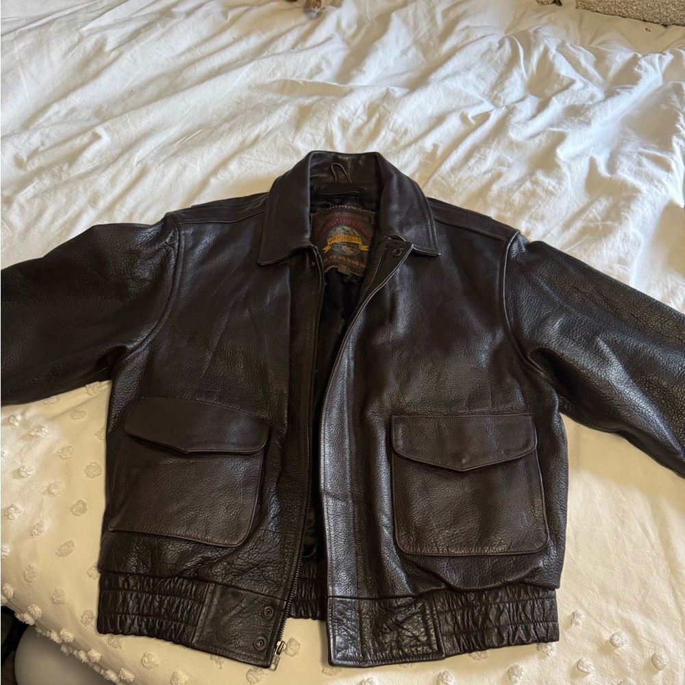 Vintage Wilson’s leather jacket